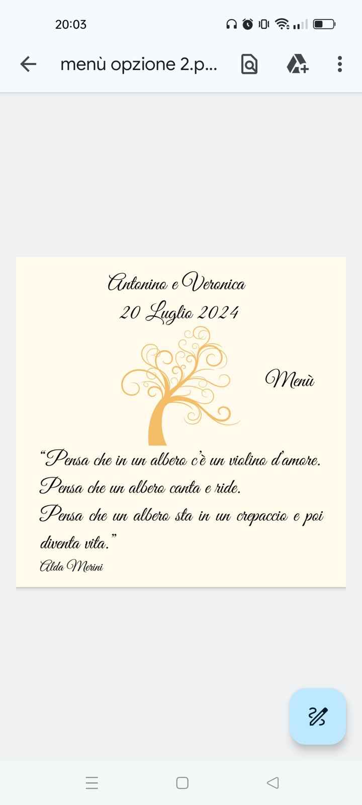 Segnatavolo definitivo - 1