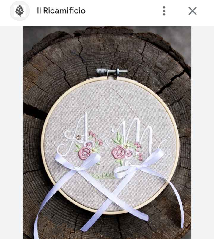 cuscino porta fedi - 2