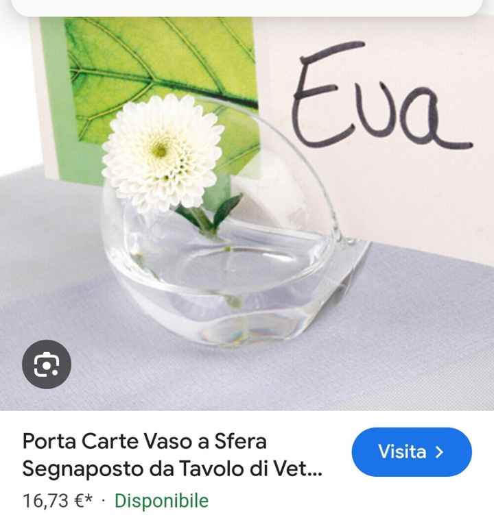 Suggerimenti segnaposto e segnatavolo - 1