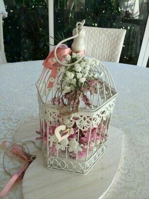 Centro tavola shabby - 1