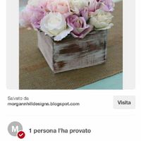 Centro tavola shabby - 2