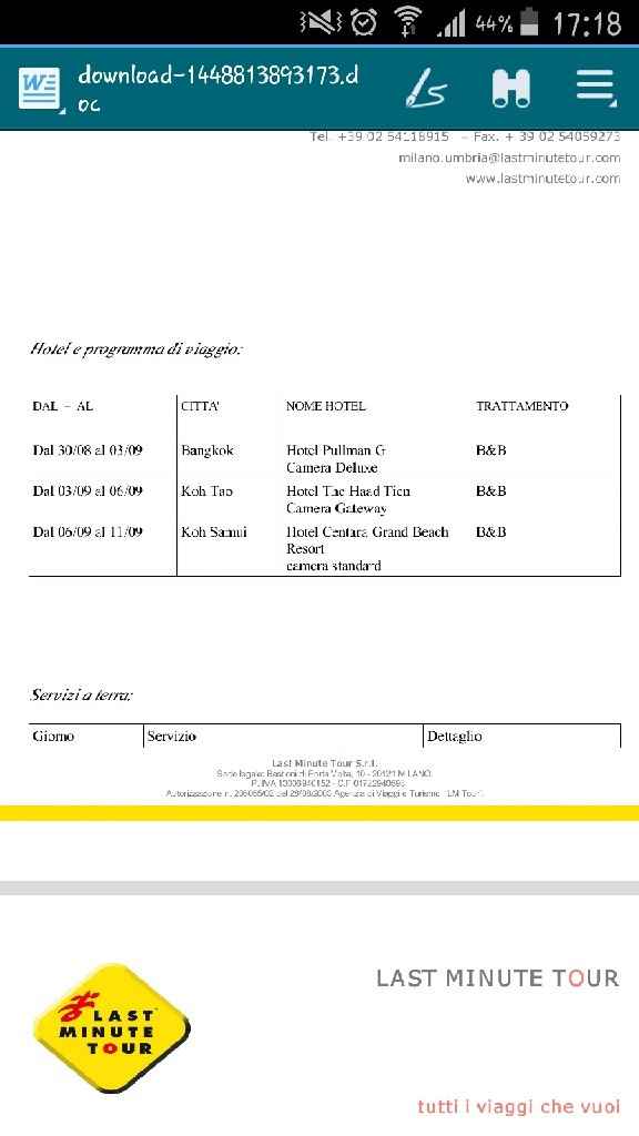 E viaggio di nozze sia!!!!! - 1