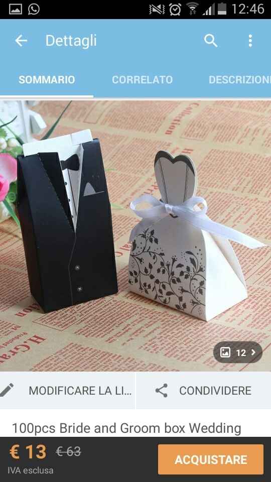 Le mie scatoline portaconfetti - 1