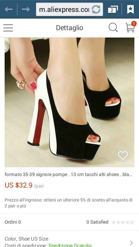 Mi postate le vostre scarpe?? - 1