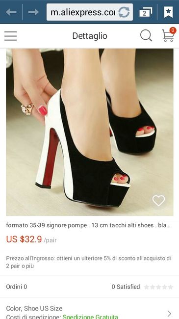 Mi postate le vostre scarpe?? - 1