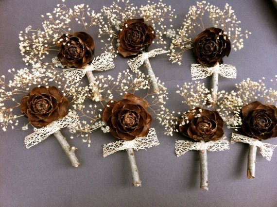 Idee per un matrimonio tema...pigne! 4