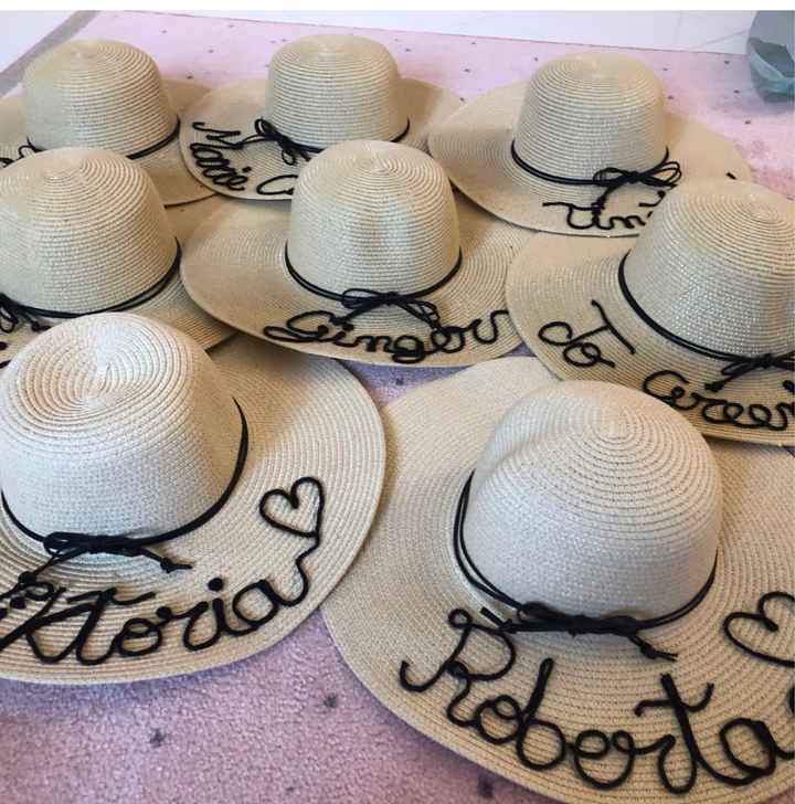 Cappello "just Married" per Luna di Miele - 1