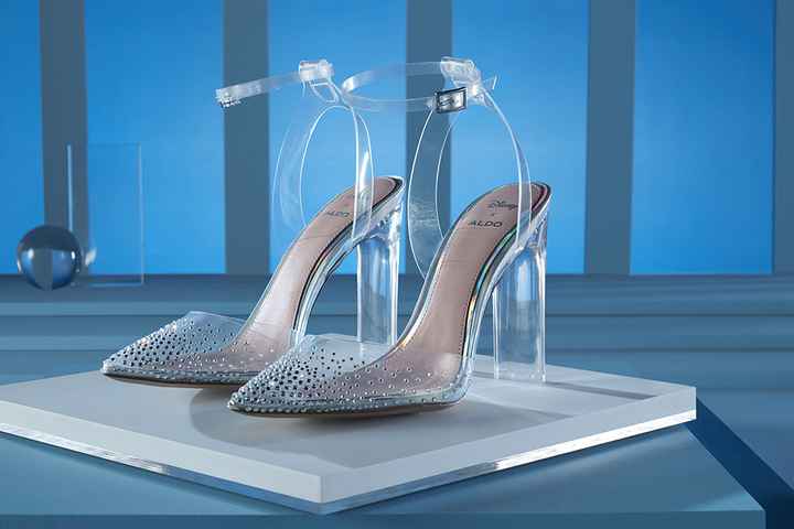 Scarpette di cristallo Disney x Aldo Moda nozze Forum Matrimonio