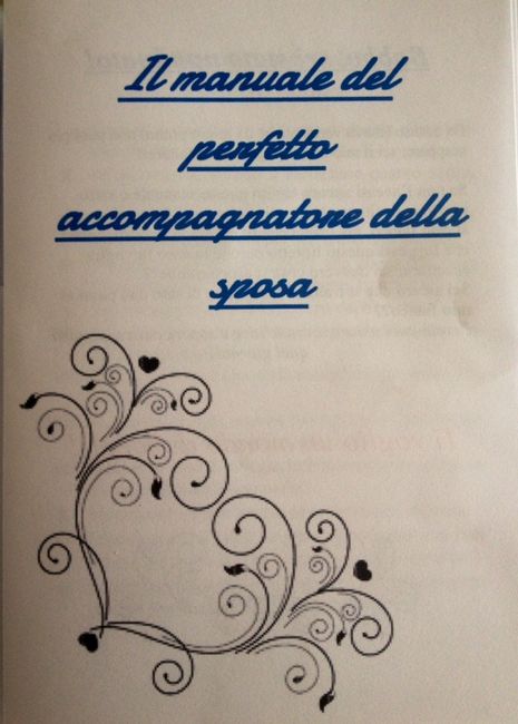 Manuale perfetto accompagnatore della sposa - 1