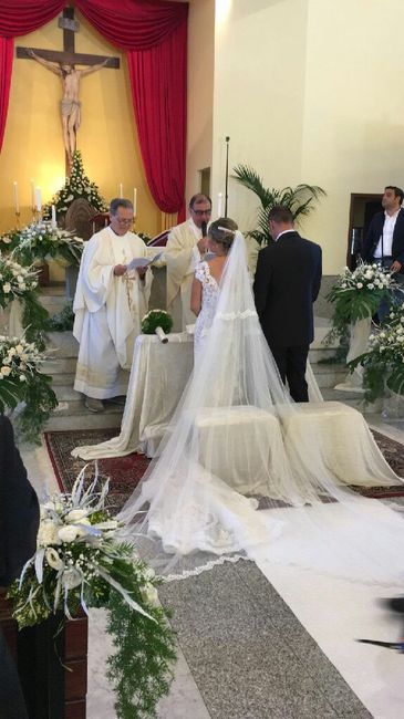 Abito a sirena e strascico 1