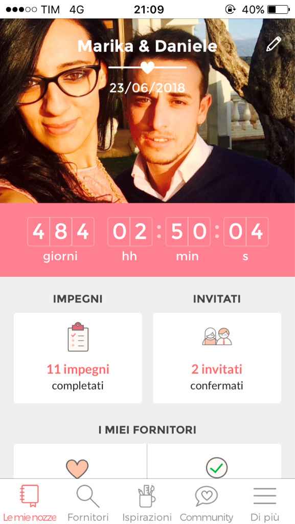 Quanti giorni mancano alle tue nozze? - 1