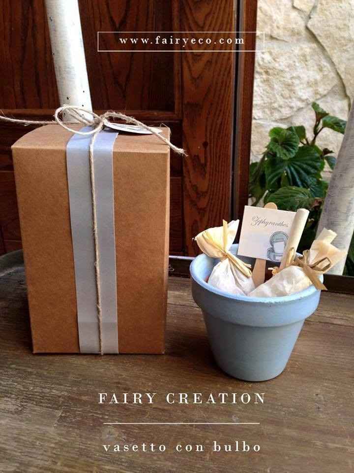 vasetto e bulbo (fac-simile)
