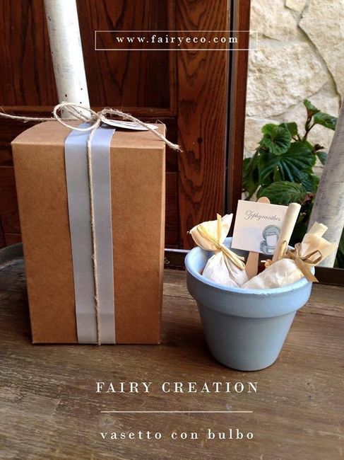 vasetto e bulbo (fac-simile)