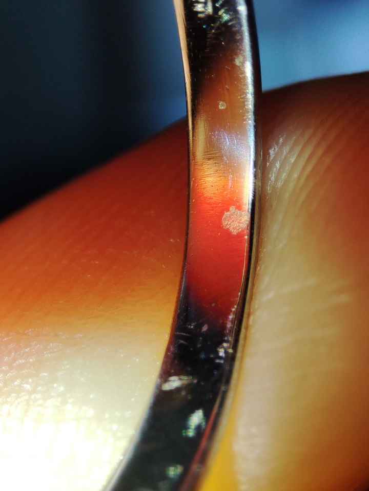 Anello Trilogy rovinato - 1