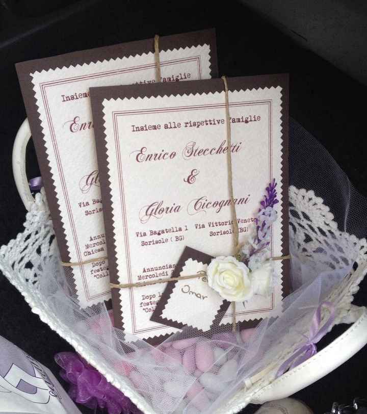 Partecipazioni shabby chic - 1