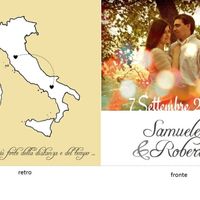 Fronte e retro. Il nostro è stato un amore a distanza...