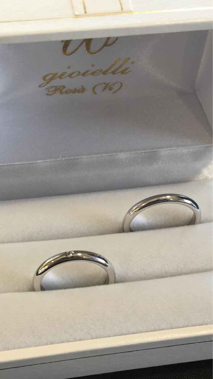 Ecco le nostre fedi😍 - 1