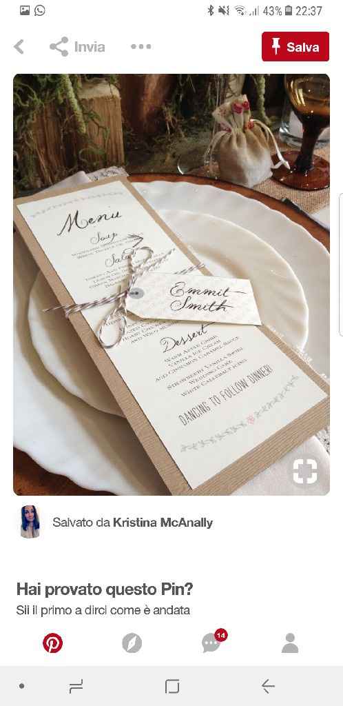 Scelta segnaposto - 1