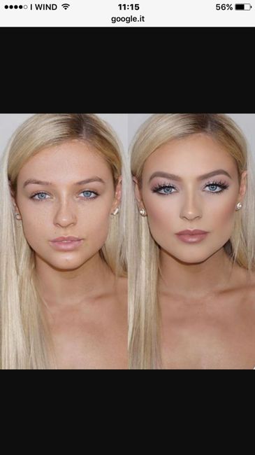 Foto trucco spose brunette - 1