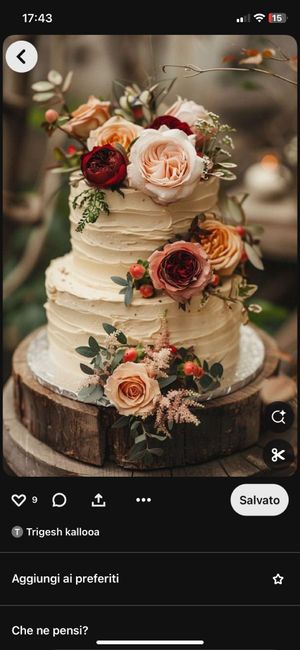 Torta matrimoniale 1