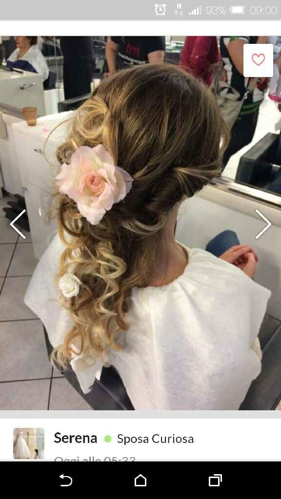 Acconciatura testimone - 1