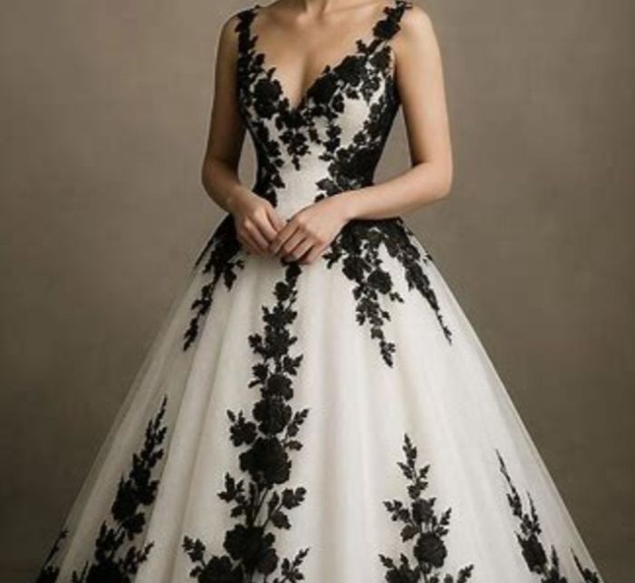 Abito con un pizzico di nero 2