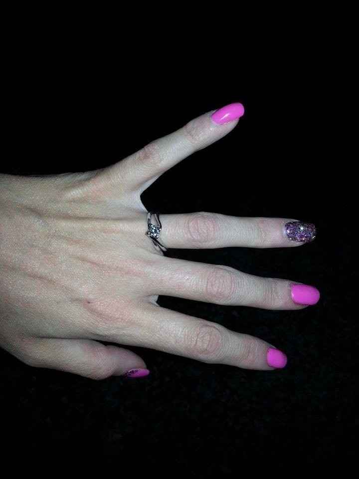 ecco il mio anello....ricevuto ieri assieme alla proposta!