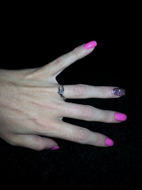 ecco il mio anello....ricevuto ieri assieme alla proposta!