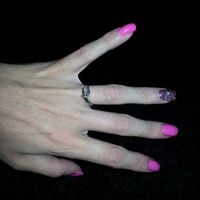 ecco il mio anello....ricevuto ieri assieme alla proposta!