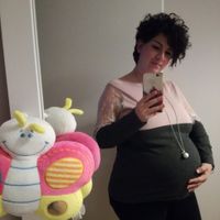 Ultima foto col pancione - 1