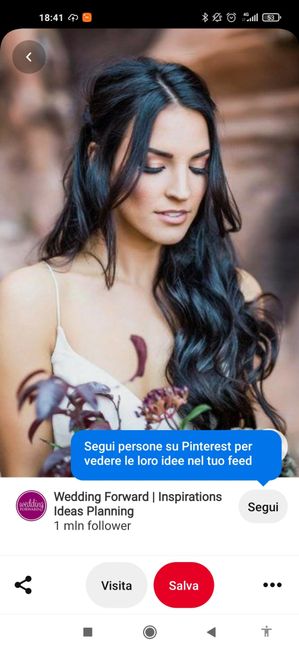 1 prova acconciatura sposa 👰🏻‍♀️ 3