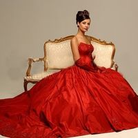 abito rosso