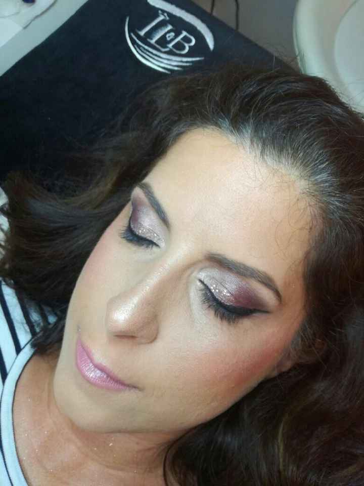 Sabato mi sposo ❤ altra prova trucco - 2