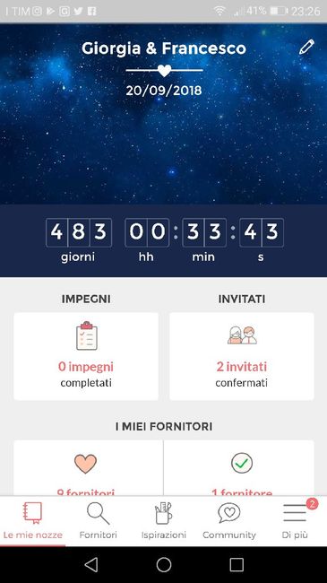 Condividete la data delle vostre nozze - 1