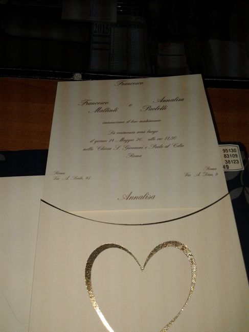 Partecipazioni nozze - 1