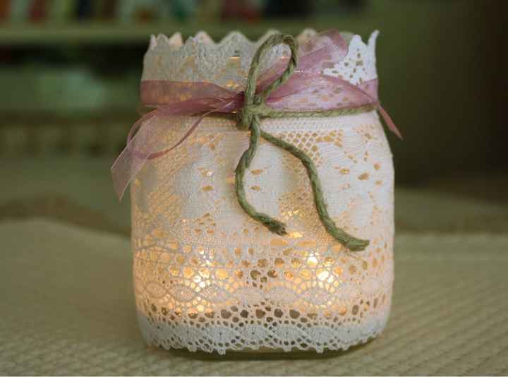 Centro tavola shabby - 3