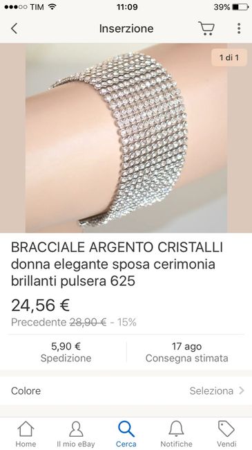 Braccialetto della fortuna e vestito da sposa - 1