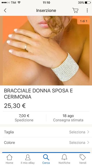 Braccialetto della fortuna e vestito da sposa - 2