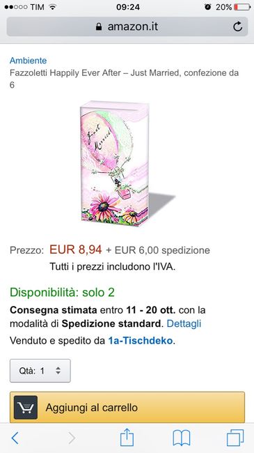 Fazzoletti amazon - 2