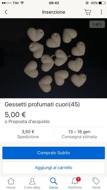 Cuoricini segnaposto - 3