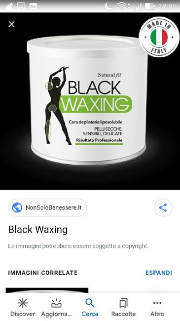 Black waxing 😉 2
