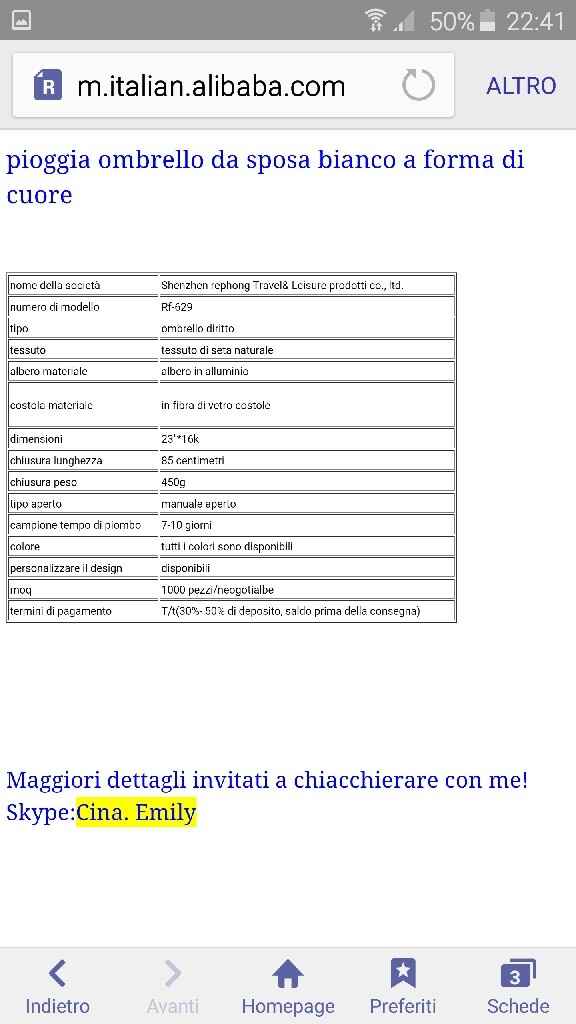 Ombrello a forma di cuore - 1