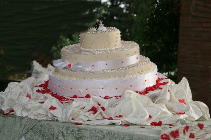 Sembra una vera  wedding cake!