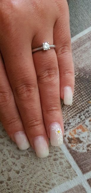 E ora mostraci una foto del tuo anello di fidanzamento! 1