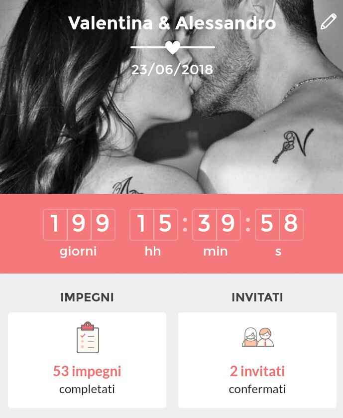  Qui i giorni volano!! -199 😱😍👰 - 1
