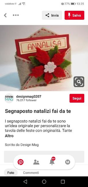 Segnaposti natalizi - 1