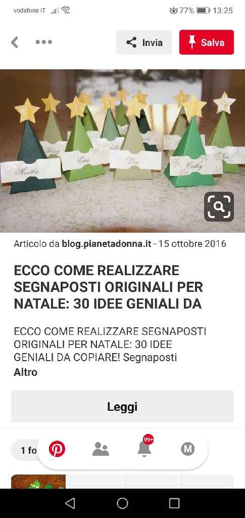 Segnaposti natalizi - 2