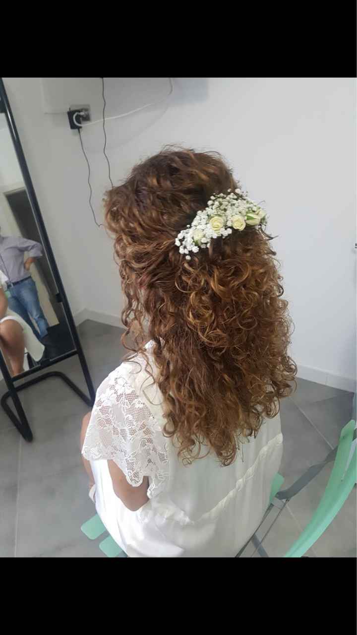 Acconciatura sposa riccia - 2