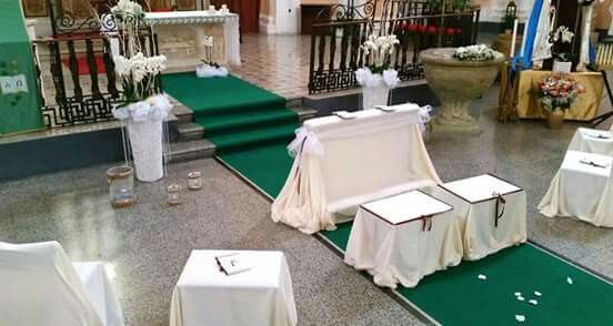 Allestimento chiesa - 2