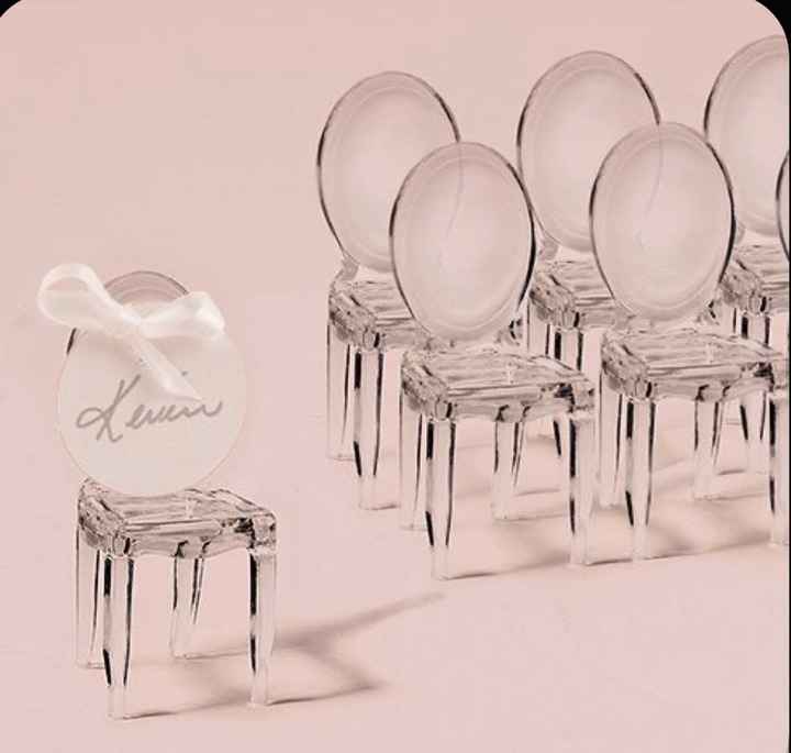 Mini sedie segnaposti - 1